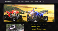 Desktop Screenshot of motos.sierrachile.com